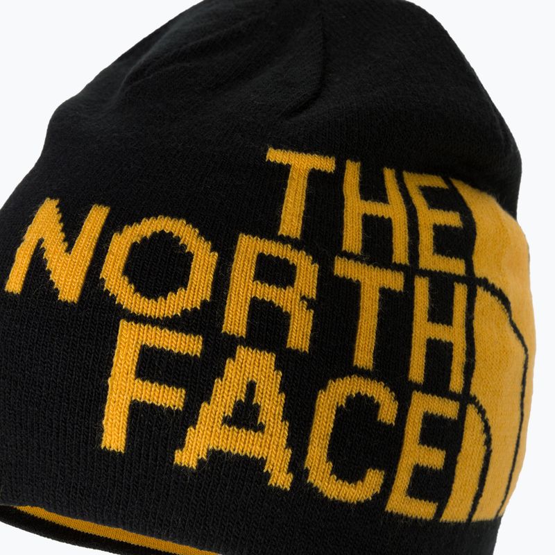 Berretto invernale The North Face Reversible TNF Banner nero/oro cumulativo 3