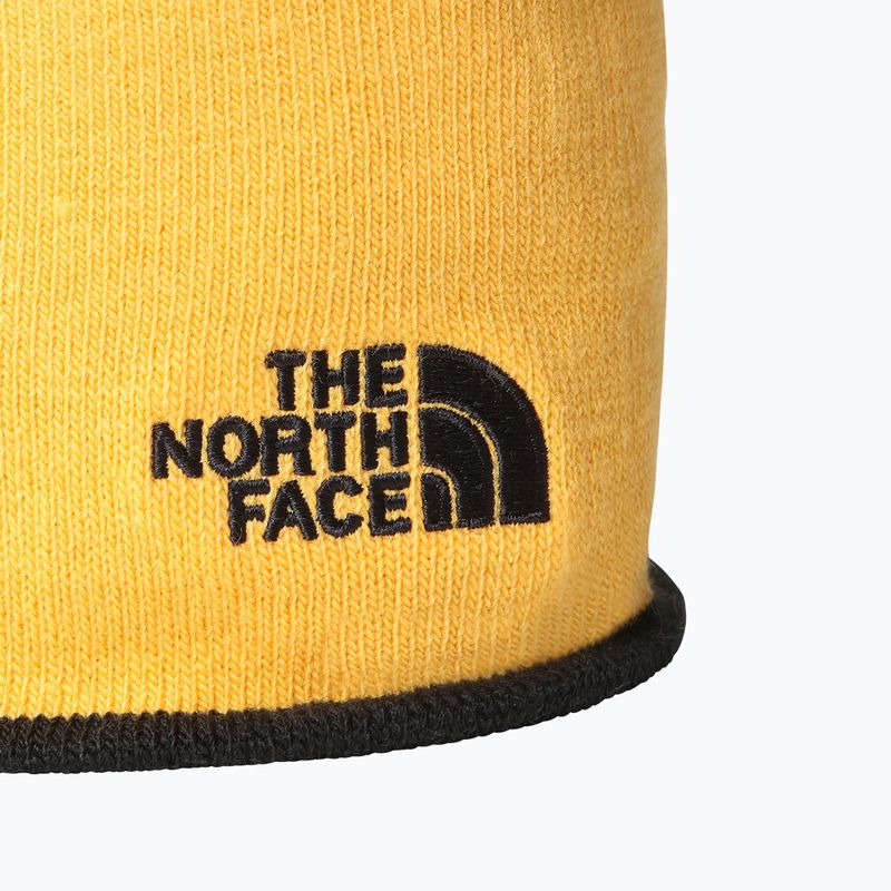 Berretto invernale The North Face Reversible TNF Banner nero/oro cumulativo 10