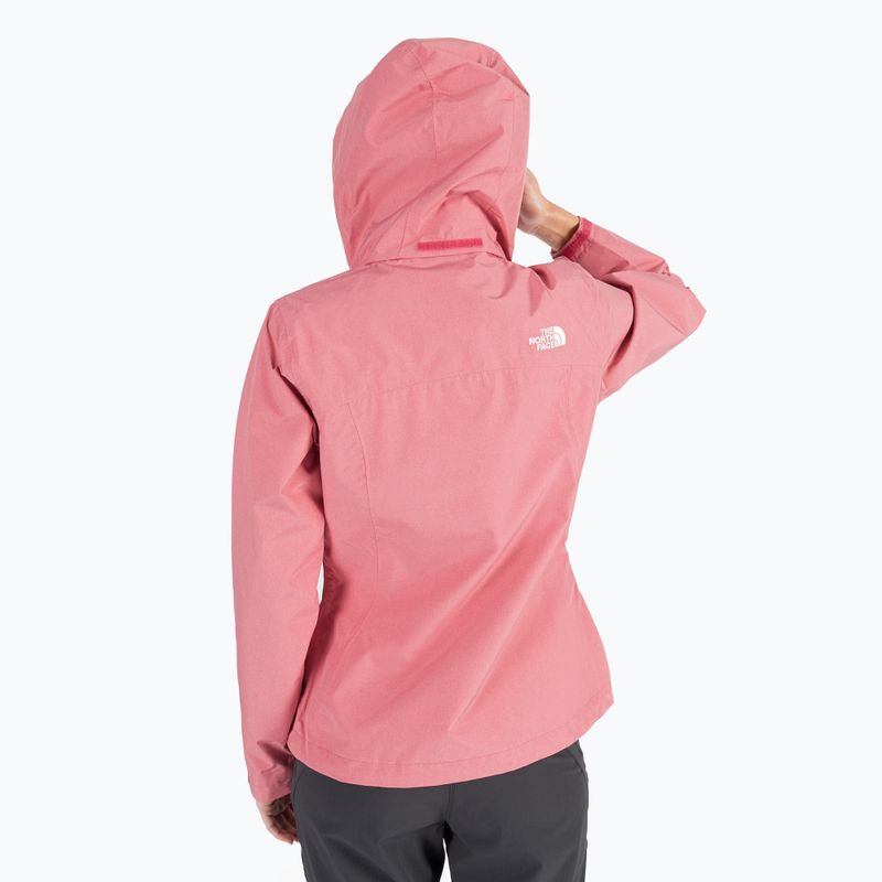Giacca antipioggia donna The North Face Sangro slate rose light heather 6