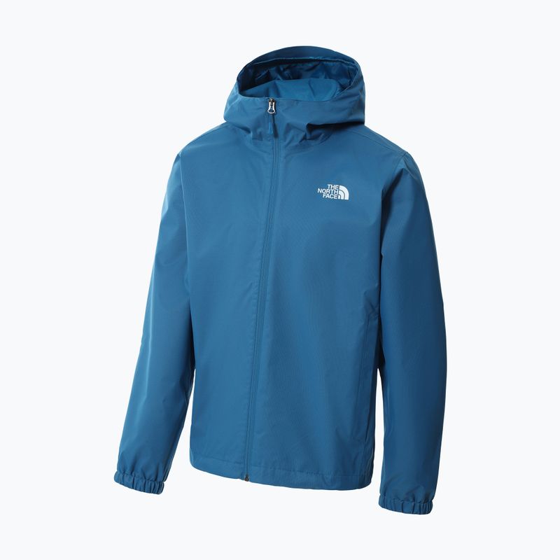 Giacca da pioggia da uomo The North Face Quest banff blu nero heather 10