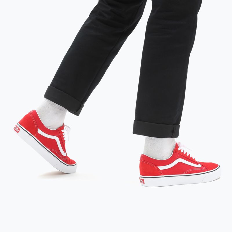 Scarpe Vans UA Old Skool rosso corsa/bianco autentico 12