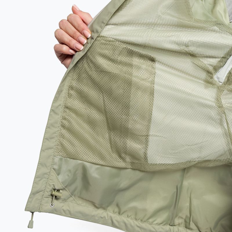 Giacca antipioggia da donna The North Face Stratos verde tè/nuova taupe verde/grigio stagno 10