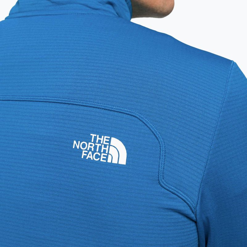 Felpa trekking uomo The North Face Quest FZ banff blu 6