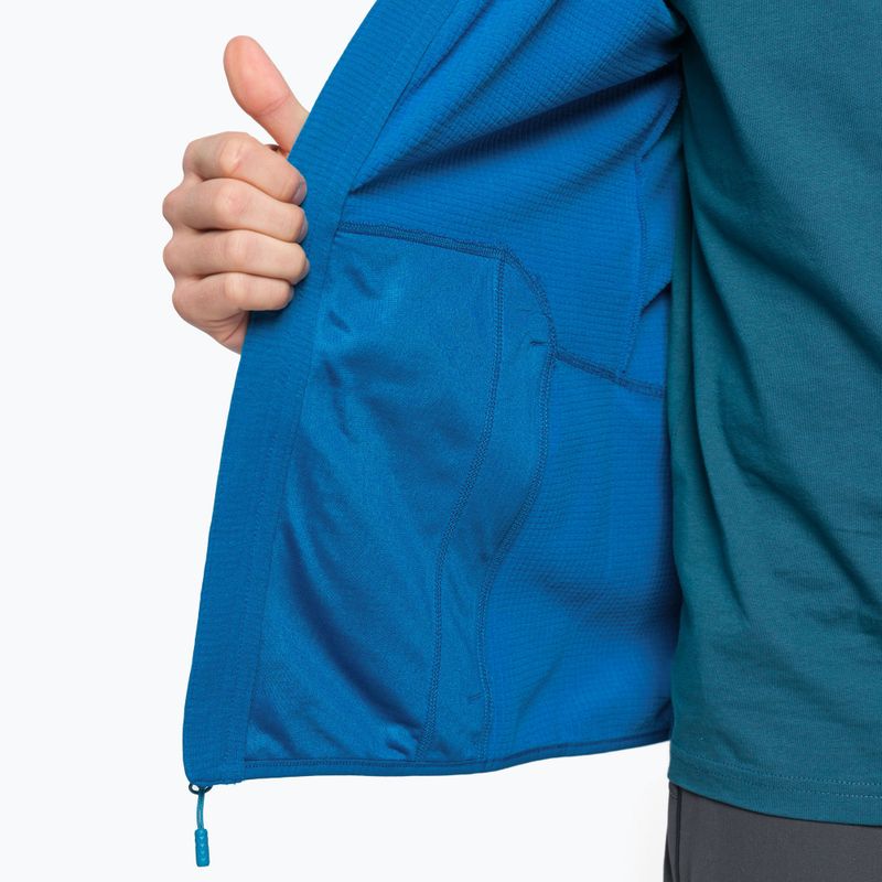 Felpa trekking uomo The North Face Quest FZ banff blu 8