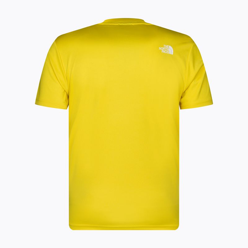 Maglietta da uomo The North Face Reaxion Easy giallo acido 9