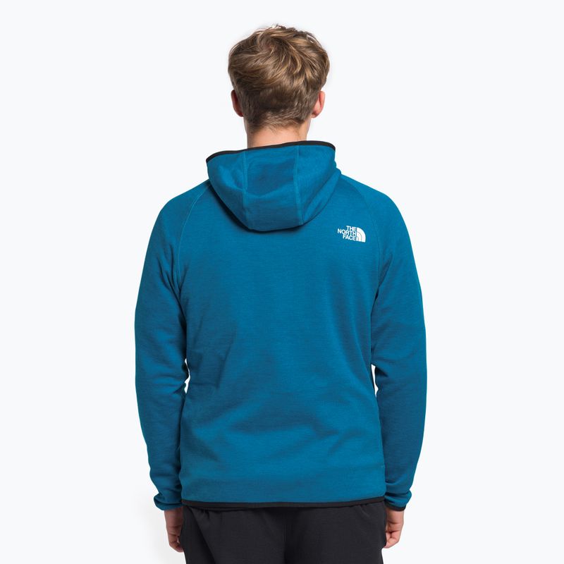 Felpa trekking da uomo The North Face Canyonlands banff blue heather 4