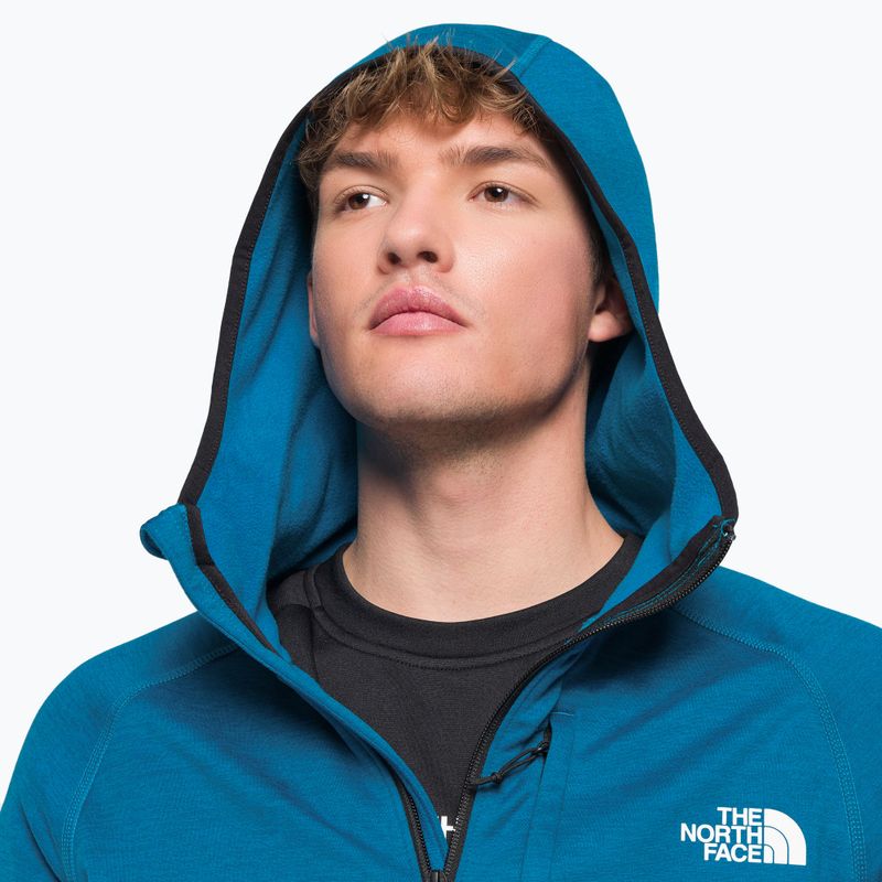 Felpa trekking da uomo The North Face Canyonlands banff blue heather 5