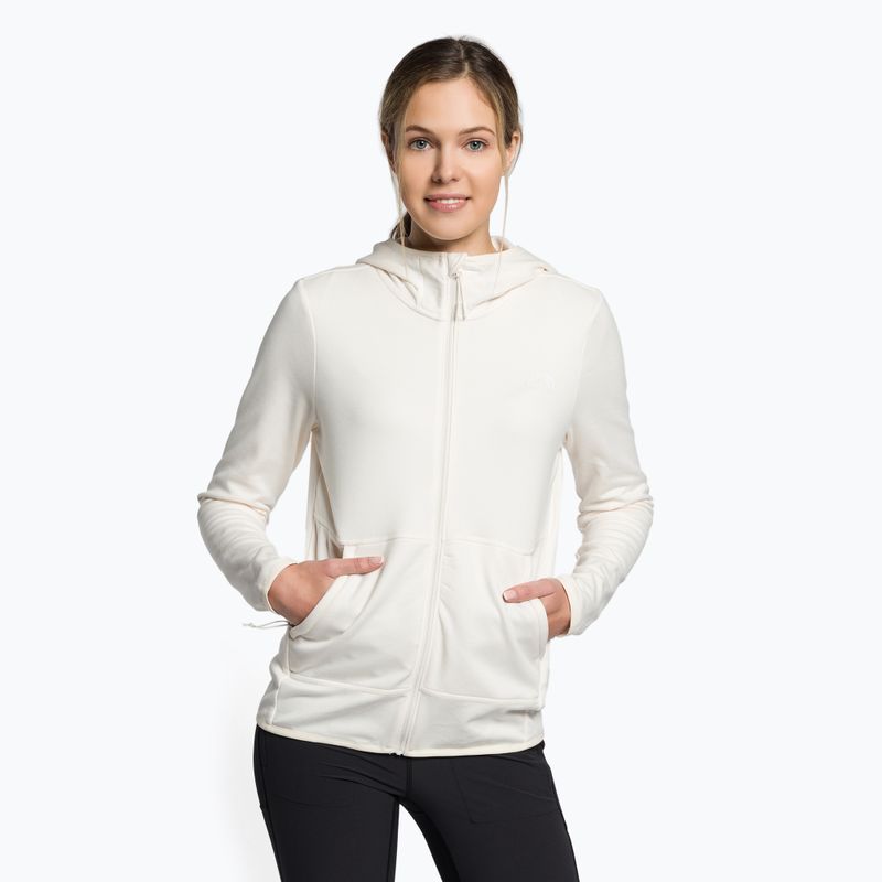 Felpa trekking donna The North Face Canyonlands gardenia white heather