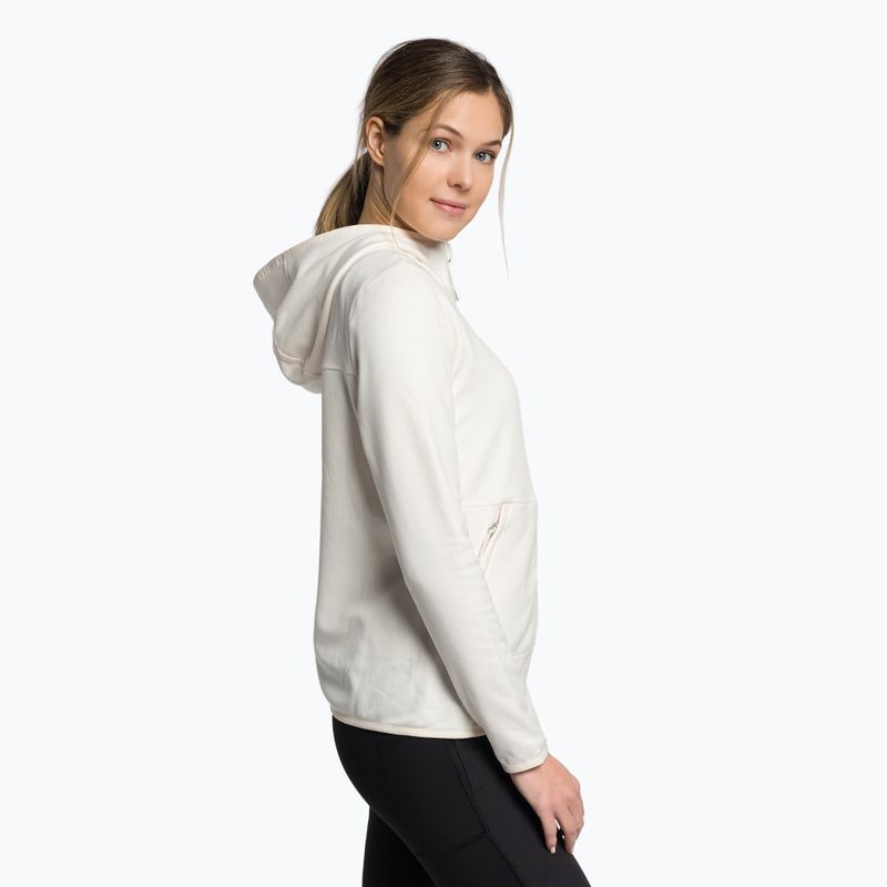 Felpa trekking donna The North Face Canyonlands gardenia white heather 3