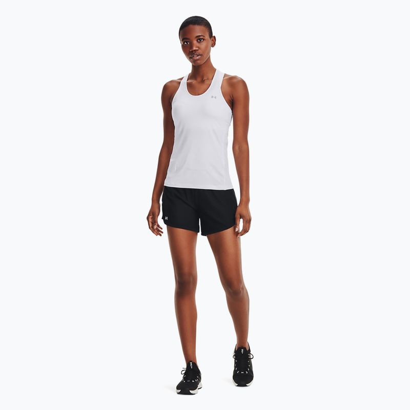 Pantaloncini da allenamento Under Armour Play Up 5 In da donna nero/nero/bianco 2