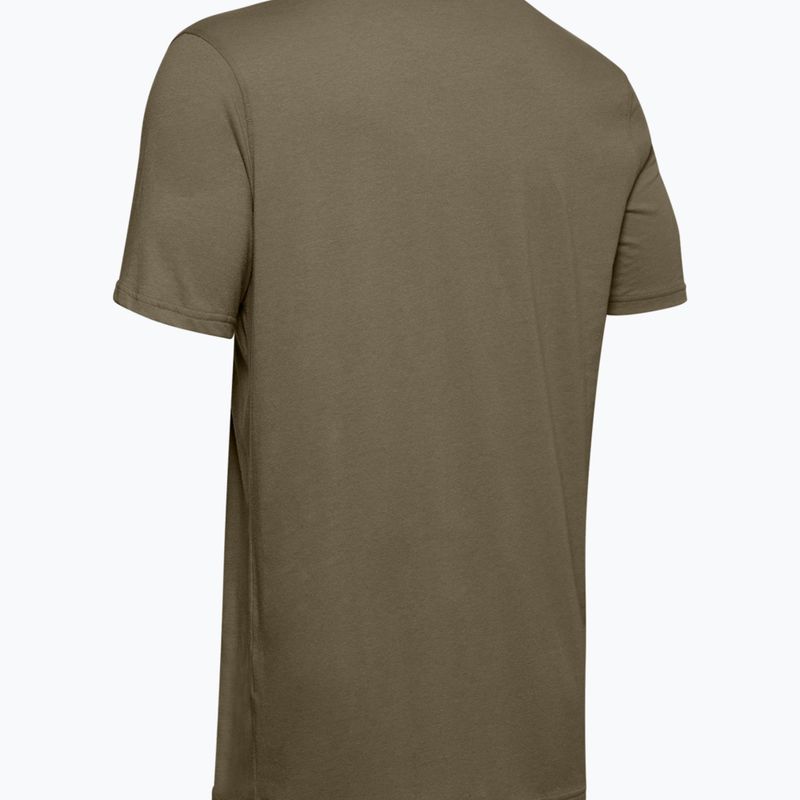 Maglietta da trekking Under Armour da uomo M Tac Cotone federale tan 2