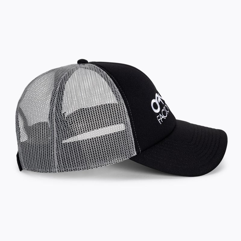 Cappello da baseball Oakley Factory Pilot Trucker blackout da uomo 2