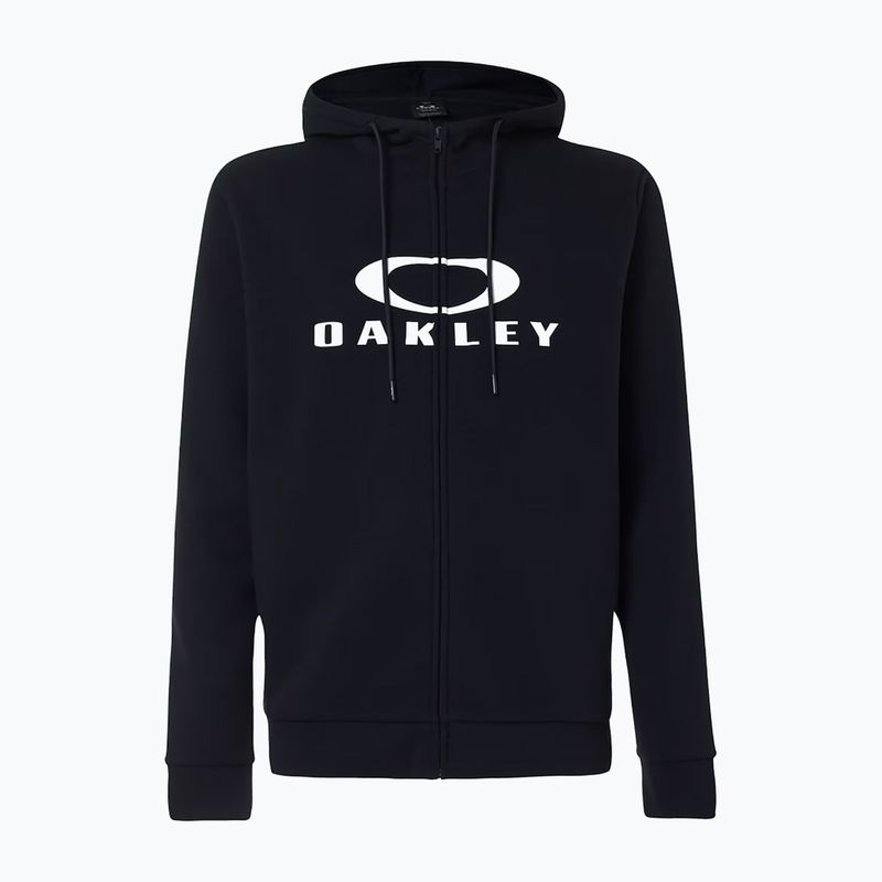 Felpa con cappuccio Oakley Bark 2.0 FZ nero/bianco da uomo 7