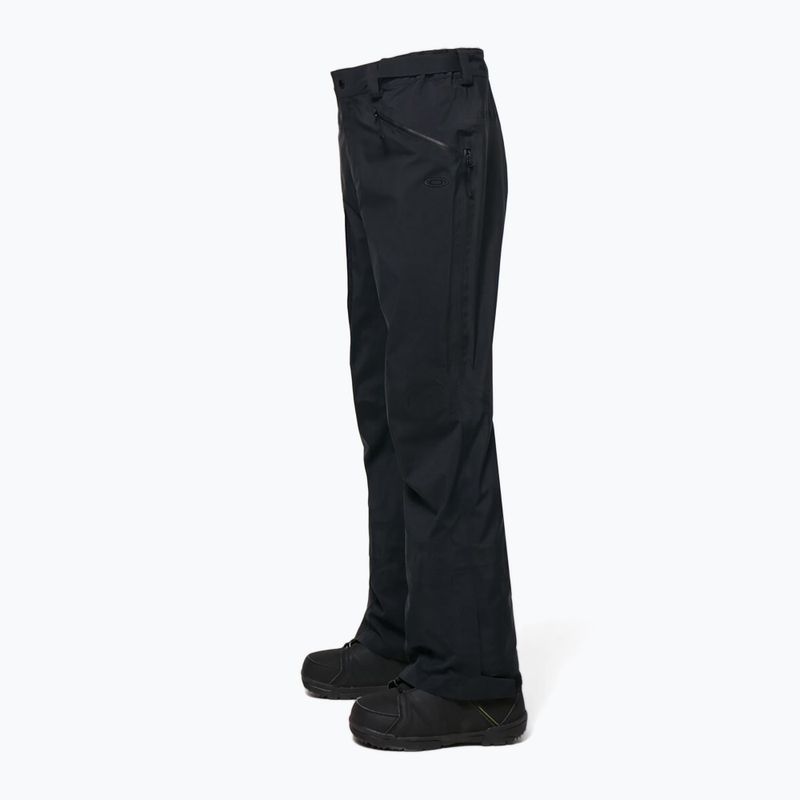 Pantaloni da snowboard Oakley Bowls Gore-Tex Shell da uomo, blackout 4