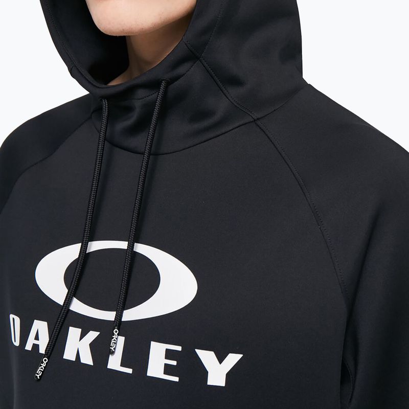 Felpa da snowboard Oakley Sierra DWR Fleece Hoody 2.0 blackout da uomo 6