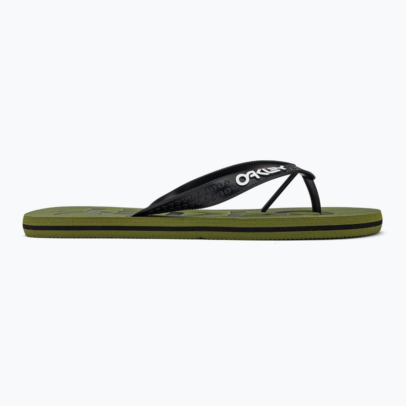 Oakley College Flip Flop uomo nuovo infradito spazzola scura 2