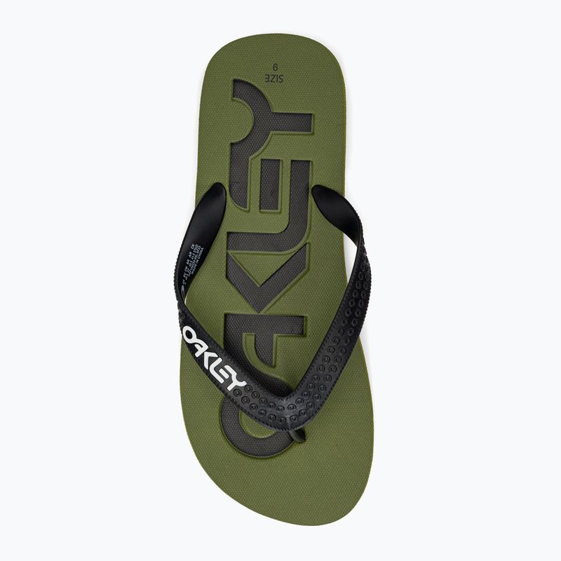 Oakley College Flip Flop uomo nuovo infradito spazzola scura 6