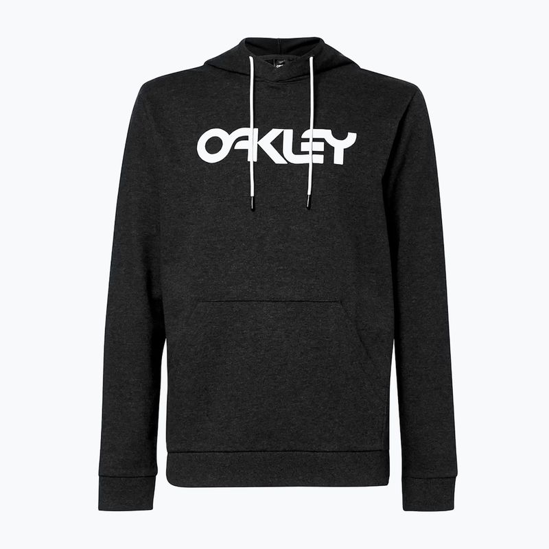 Felpa con cappuccio Oakley B1B Po 2.0 nero/bianco da uomo 7