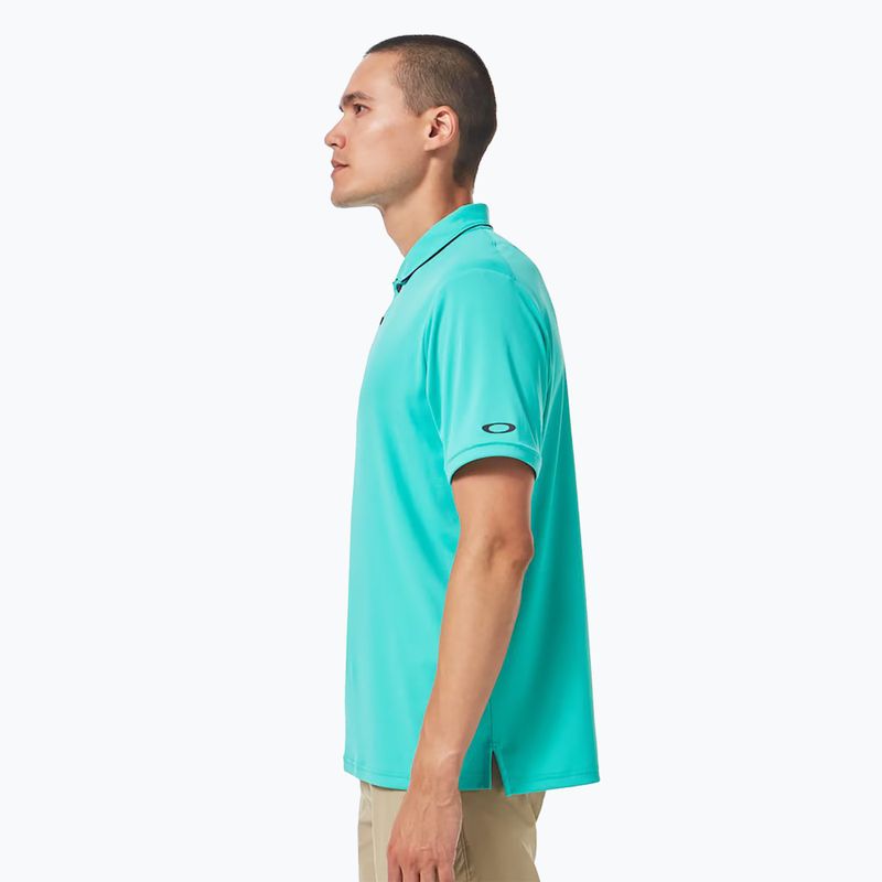 Polo Oakley uomo Divisional UV light emerald 2