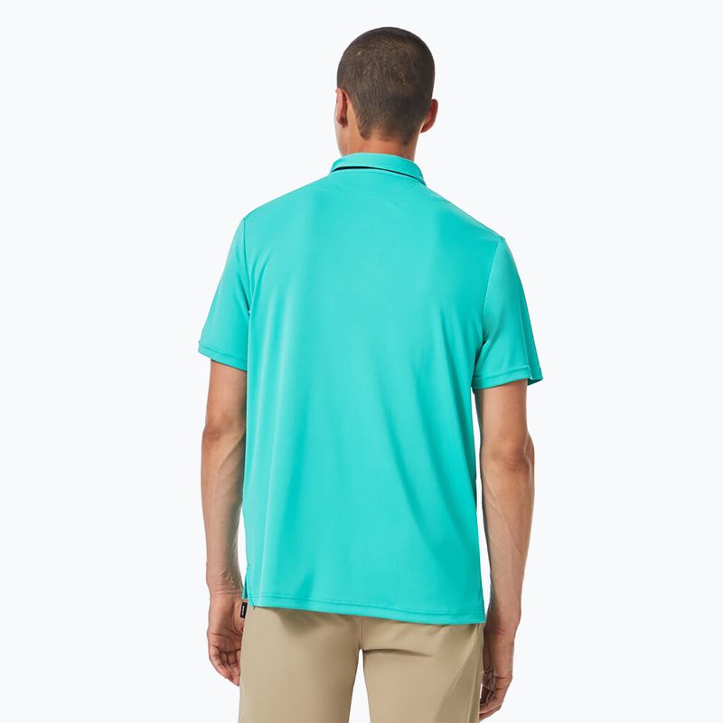 Polo Oakley uomo Divisional UV light emerald 3