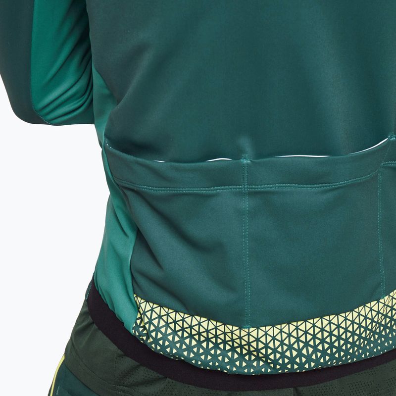 Felpa termica da ciclismo Oakley Elements da uomo di colore verde cacciatore 8