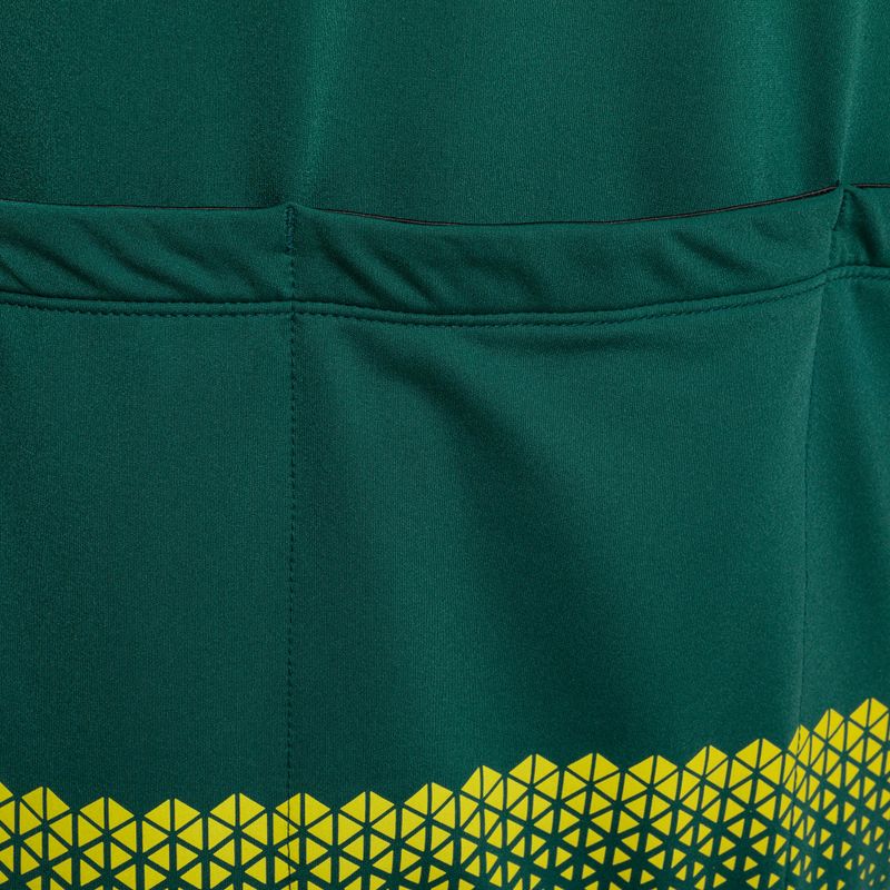 Felpa termica da ciclismo Oakley Elements da uomo di colore verde cacciatore 12