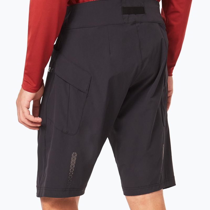 Pantaloncini da ciclismo Oakley Drop In MTB da uomo blackout 4