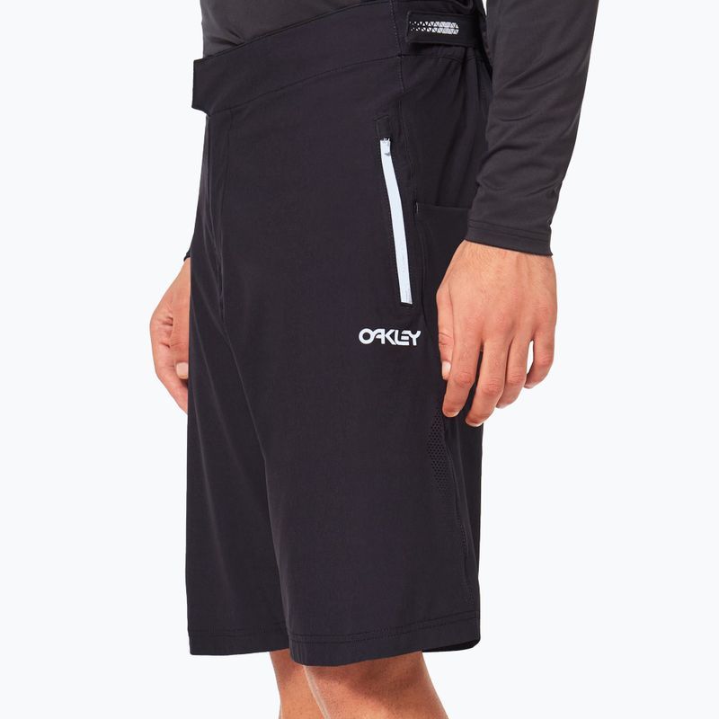 Pantaloncini da ciclismo Oakley Reduct Berm blackout da uomo 5