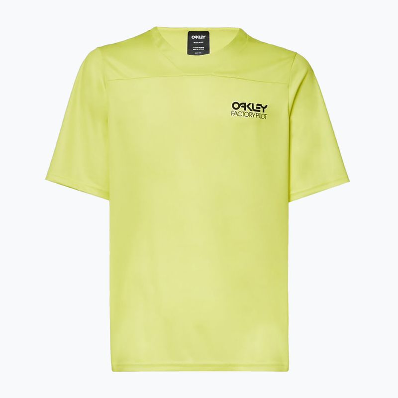 Maglia da ciclismo Oakley Factory Pilot Lite MTB da uomo sulphur 8