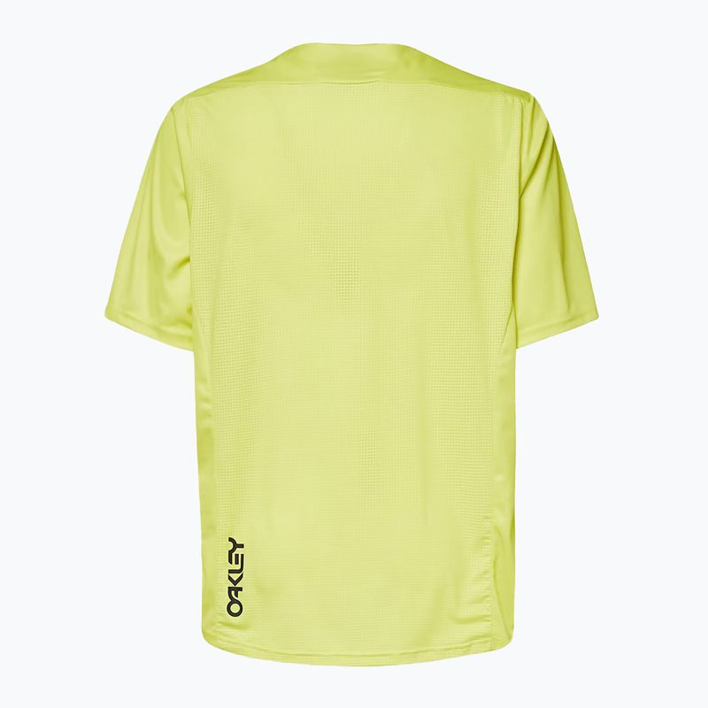 Maglia da ciclismo Oakley Factory Pilot Lite MTB da uomo sulphur 9