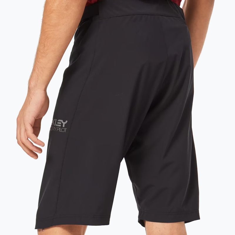 Pantaloncini da ciclismo Oakley Factory Pilot Lite blackout da uomo 3