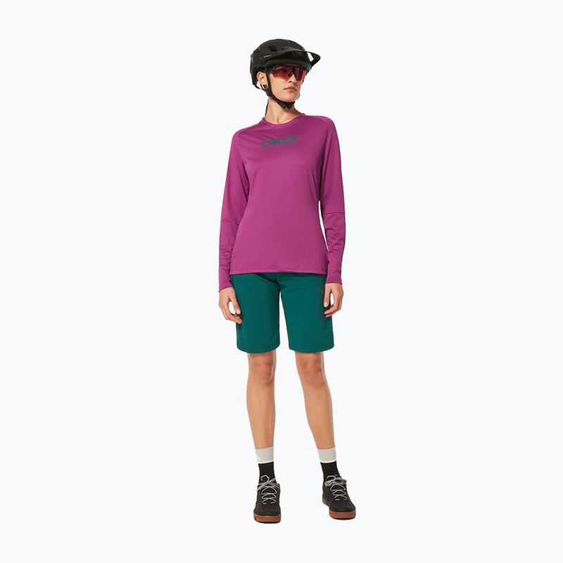 Oakley Drop In MTB pantaloncini da ciclismo da donna bayberry 3