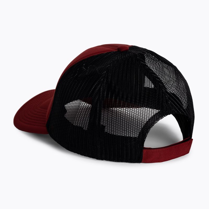 Oakley Factory Pilot Trucker berretto da baseball da uomo rosso ferro 4