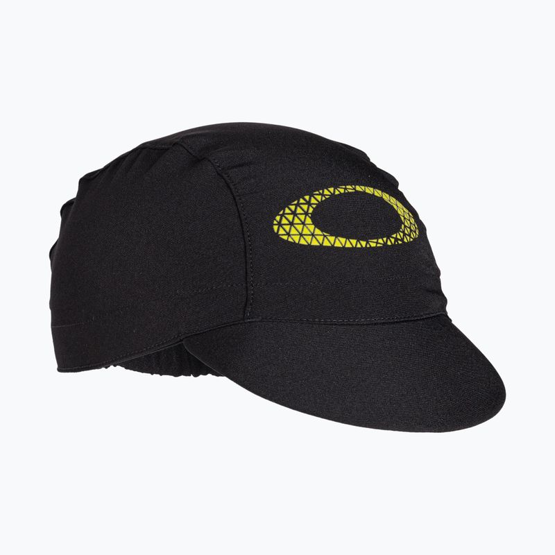Berretto da ciclismo Oakley Cadence Road nero/sulphur da uomo