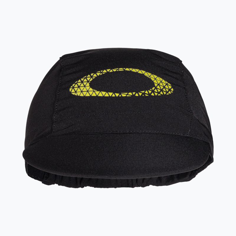 Berretto da ciclismo Oakley Cadence Road nero/sulphur da uomo 5