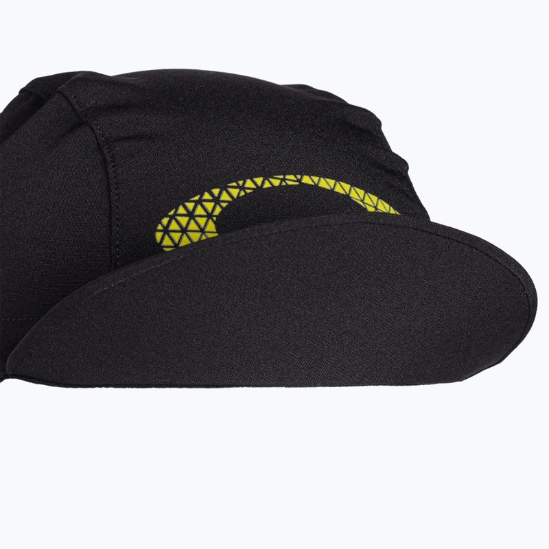 Berretto da ciclismo Oakley Cadence Road nero/sulphur da uomo 7