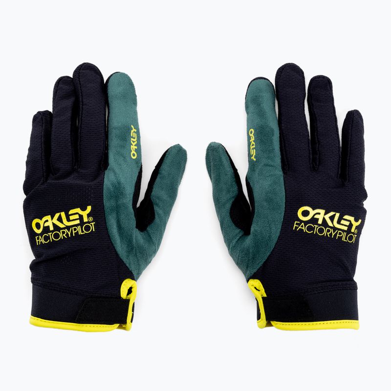 Guanti da ciclismo Oakley All Mountain MTB da uomo nero/bayberry 3