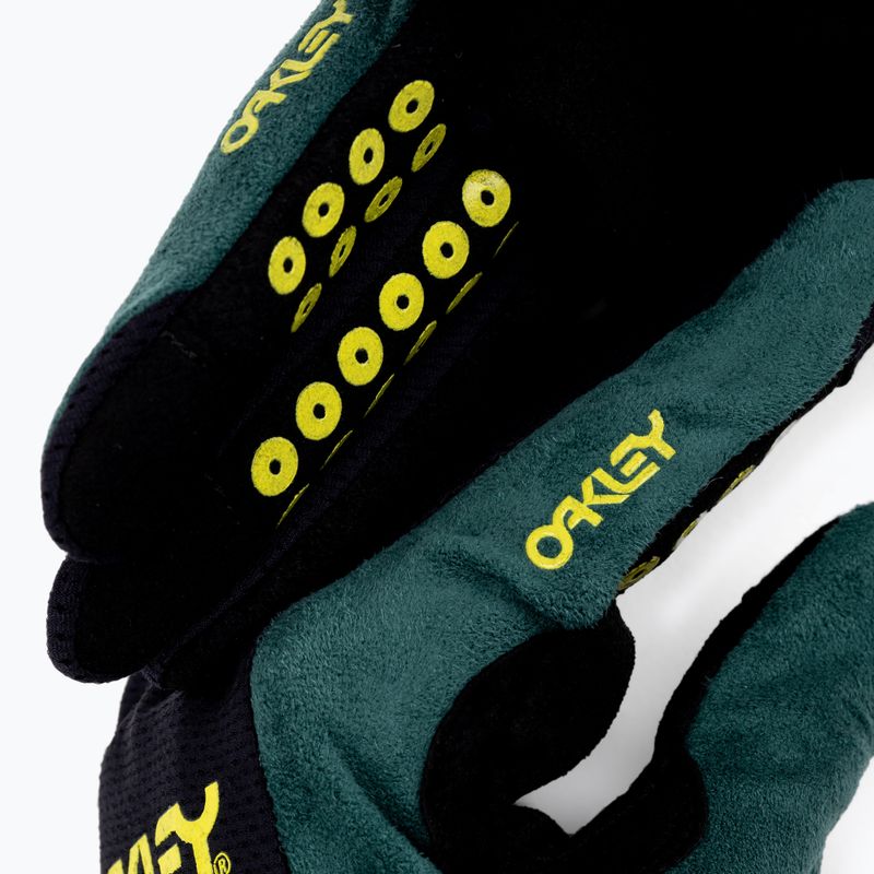 Guanti da ciclismo Oakley All Mountain MTB da uomo nero/bayberry 4
