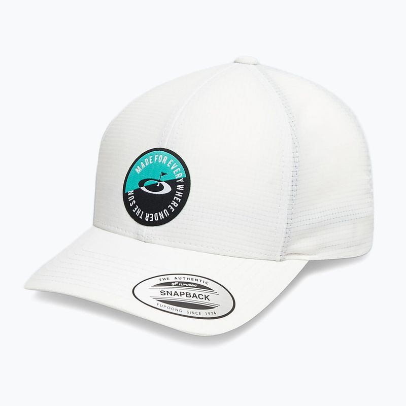 Berretto da baseball Oakley Evrywhre Pro da uomo, bianco 5