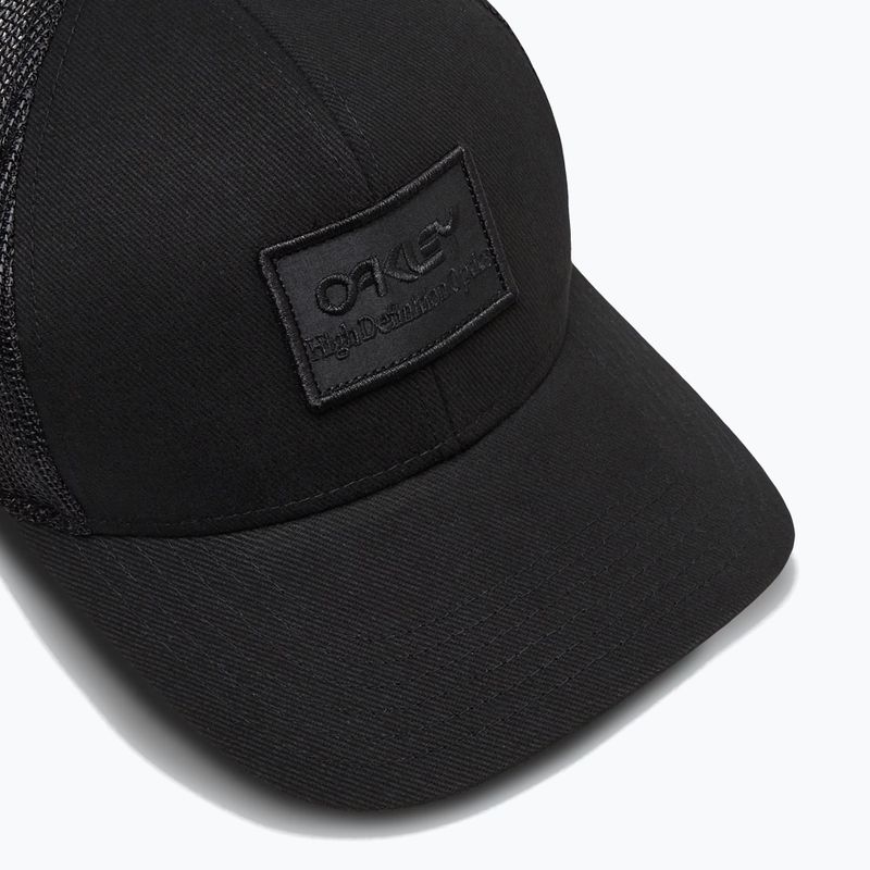 Berretto da baseball da uomo Oakley B1B Hdo Patch Trucker blackout 3