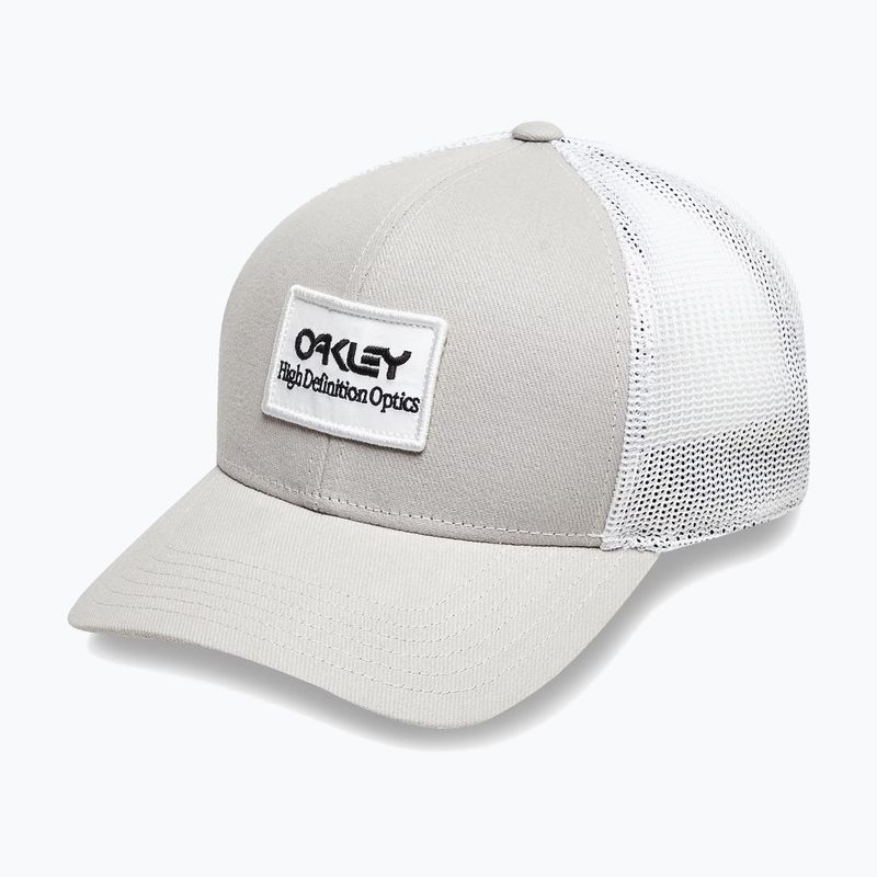 Berretto da baseball da uomo Oakley B1B Hdo Patch Trucker stone gray
