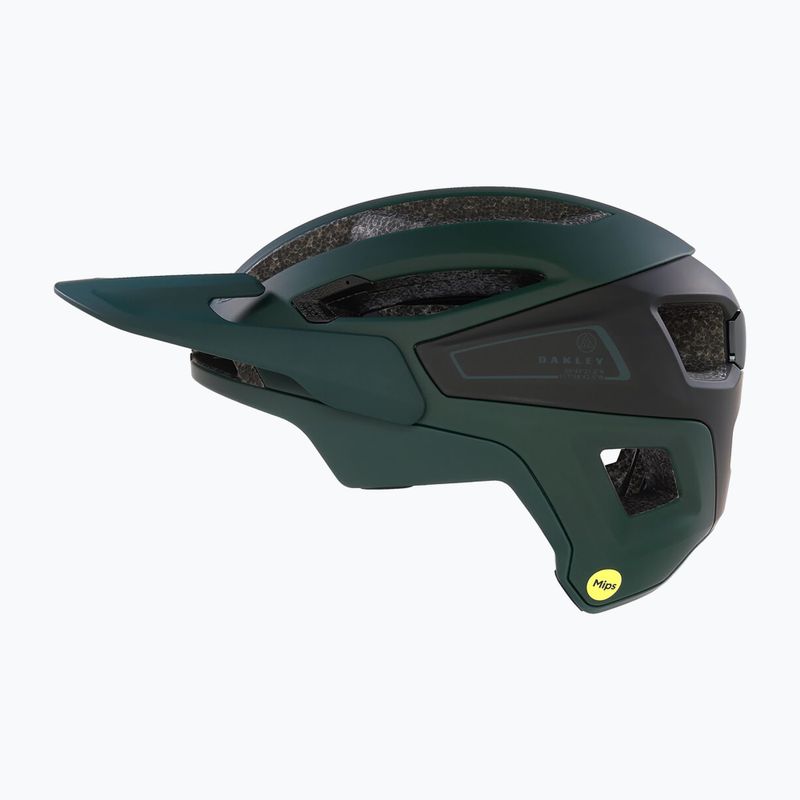 Oakley Drt3 Trail Europe casco da bicicletta verde cacciatore/nero satinato 8