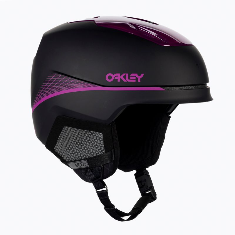 Casco da sci Oakley Mod5 nero/ultra viola