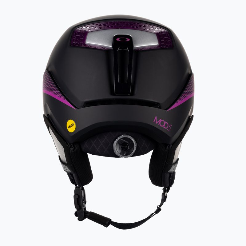 Casco da sci Oakley Mod5 nero/ultra viola 3