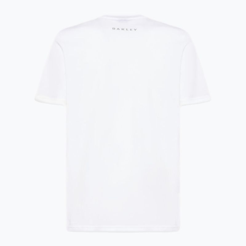 Oakley Bark Ellipse Tee Uomo bianco 2