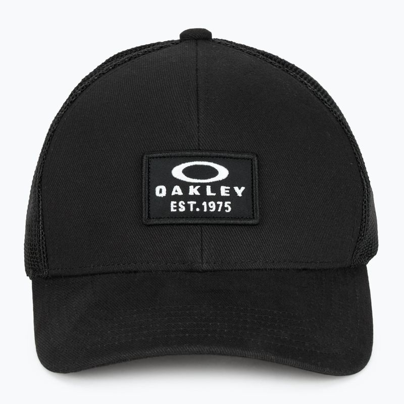 Berretto da baseball Oakley Patch Trucker blackout da uomo 2