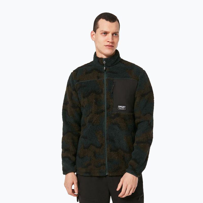 Felpa Oakley Mountain Fire Sherpa b1b hunter camo da uomo