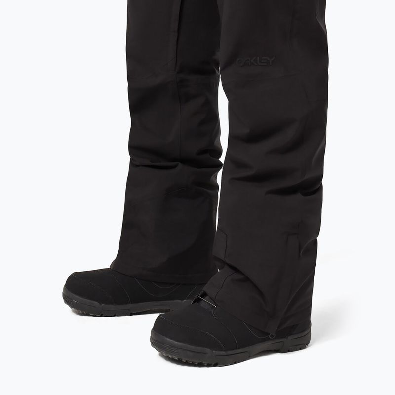 Pantaloni da snowboard Oakley Axis Insulated blackout da uomo 6