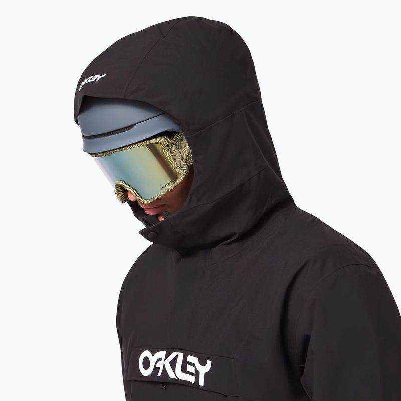 Giacca da snowboard Oakley TNP TBT Insulated Anorak blackout da uomo 4