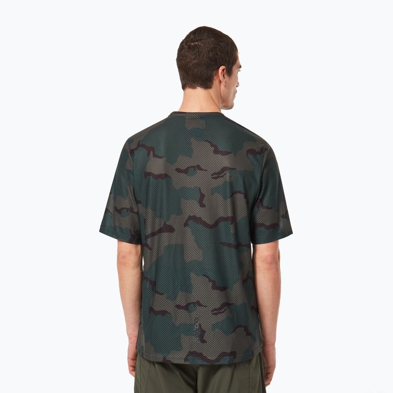 Maglia da ciclismo Oakley Ride Free camo hunter da uomo 2